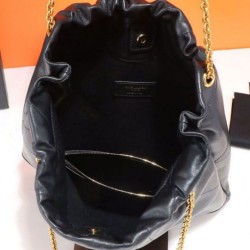 YSL Saint Laurent Jamie 4.3 Pochon In Pelle Di Agnello Nero Replica qualità specchio Replica Perfette YSL Saint Laurent Jamie 4.3 Pochon In Pelle Di Agnello Nero imitazioni