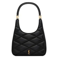 Replica Perfette Imitazione YSL Saint Laurent Sade Hobo In Pelle Di Agnello Nero imitazioni