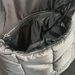 YSL Saint Laurent Puffer Messenger Imitazioni borse griffate In Nylon Rigenerato Econyl Nero Replica qualità specchio Replica Perfette YSL Saint Laurent Puffer Messenger Imitazioni borse griffate In Nylon Rigenerato Econyl Nero imitazioni