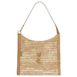 Replica Perfette YSL Saint Laurent Oxalis Borse Firmate  In Rafia Macrame Albicocca imitazioni