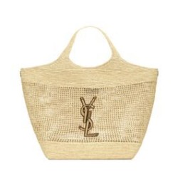 YSL Saint Laurent Icare In Rafia Albicocca Replica qualità specchio Replica Perfette YSL Saint Laurent Icare In Rafia Albicocca imitazioni