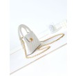 Imitazione 23K Kelly Mini shopping Borsa AS4416 Bianco