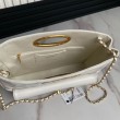 Imitazione 24B Clutch con catena Vanity AS5038/AS5036 Beige