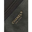 Imitazione Borsa Hobo in pelle di agnello Nero AS4777