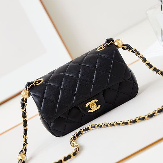 Imitazione Replica Perfetta Mini Flap AS4947 nera
