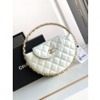 Imitazione Pochette in vernice bianca AP3585