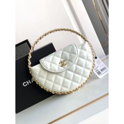 Imitazione Pochette in vernice bianca AP3585