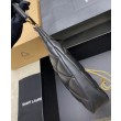 Imitazione YSL Saint Laurent Sade Hobo In Pelle Di Agnello Nero