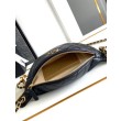 Marsupio in pelle di agnello nero AS4113