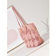 Maxi Shopping Raffia Coco Beach Borsa AS4576 Rosa