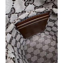 Mini borsa a secchiello Gucci Ophidia Series Caffè