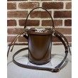 Mini borsa a secchiello Gucci Ophidia Series Caffè