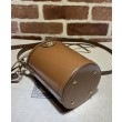 Mini borsa a secchiello Gucci Ophidia Series Caffè