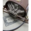Mini borsa a secchiello Gucci Ophidia Series Caffè
