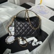 Mini borsa con patta e manico superiore AS4847