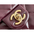 Mini flap Imitazioni borse griffate con manico superiore Imitazioni borse griffate AS5043/AS5032 Borgogna Mini flap Imitazioni borse griffate con manico superiore Imitazioni borse griffate AS5043/AS5032 Borgogna