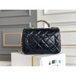 Mini flap Borsa con manico superiore Borsa AS5043/AS5032 Nero Mini flap Borsa con manico superiore Borsa AS5043/AS5032 Nero