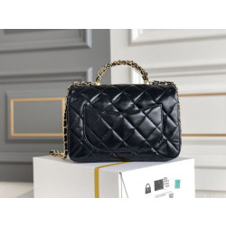 Mini flap Borsa con manico superiore Borsa AS5043/AS5032 Nero