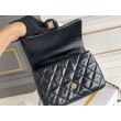 Mini flap Borsa con manico superiore Borsa AS5043/AS5032 Nero Mini flap Borsa con manico superiore Borsa AS5043/AS5032 Nero