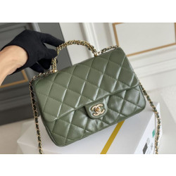 Mini flap Borsa con manico superiore Borsa AS5043/AS5032 Verde