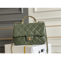 Mini flap Borsa con manico superiore Borsa AS5043/AS5032 Verde