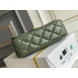 Mini flap Borsa con manico superiore Borsa AS5043/AS5032 Verde Mini flap Borsa con manico superiore Borsa AS5043/AS5032 Verde