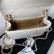 Mini Shoulder Borsa AS1786 Bianco