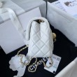Mini Shoulder Borsa AS1786 Bianco