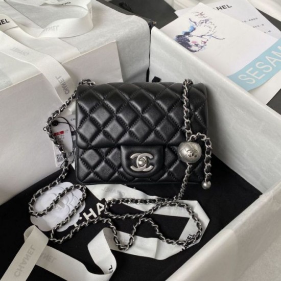 Mini Shoulder Borsa AS1786 Nero