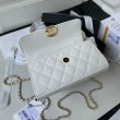 Mini Top Handle Borse Replica Alta Qualità AP3238 Bianco