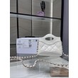 Pochette con catena AP3875 bianca