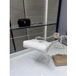 Pochette con catena AP3875 bianca