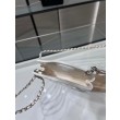 Pochette con catena AP3875 bianca