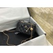 Pochette con catena Nera AP2303