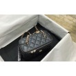Pochette con catena Nera AP2303