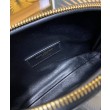 Pochette YSL Saint Laurent Gaby con cerniera in pelle di agnello trapuntata nera