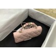 Porta cellulare con patta e catena rosa AP3575