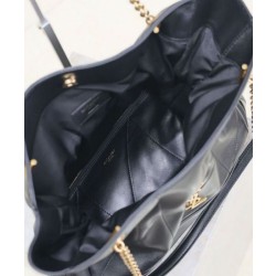 YSL Saint Laurent Jamie 4.3 Borsa Tote In Pelle Di Montone Nero