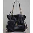 YSL Saint Laurent Jamie 4.3 Borsa Tote In Pelle Di Montone Nero