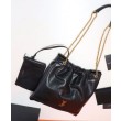 YSL Saint Laurent Jamie 4.3 Pochon In Pelle Di Agnello Nero
