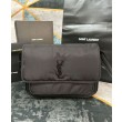 YSL Saint Laurent Niki Messenger In Econyl 757146 Nero