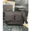 YSL Saint Laurent Niki Messenger In Econyl 757146 Nero