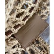 YSL Saint Laurent Oxalis Borse Firmate Replica In Rafia Macrame Albicocca
