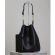 YSL Saint Laurent Paris Vii Pochon In Pelle Di Agnello Nero