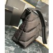 YSL Saint Laurent Puffer Messenger Imitazioni borse griffate In Nylon Rigenerato Econyl Nero