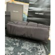 YSL Saint Laurent Puffer Messenger Imitazioni borse griffate In Nylon Rigenerato Econyl Nero