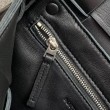 Borsa a cassetta Bottega Veneta agnello nera