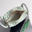 Borsa a tracolla Bottega Veneta Piccolo Loop agnello Sauge Intrecciato Borsa a tracolla Bottega Veneta Piccolo Loop agnello Sauge Intrecciato