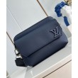 Borsa a tracolla LV Fastline LV Aerogram blu navy M11600