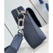 Borsa a tracolla LV Fastline LV Aerogram blu navy M11600